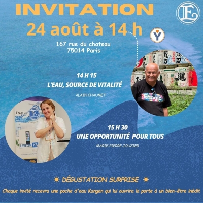 L'eau, source de vitalité